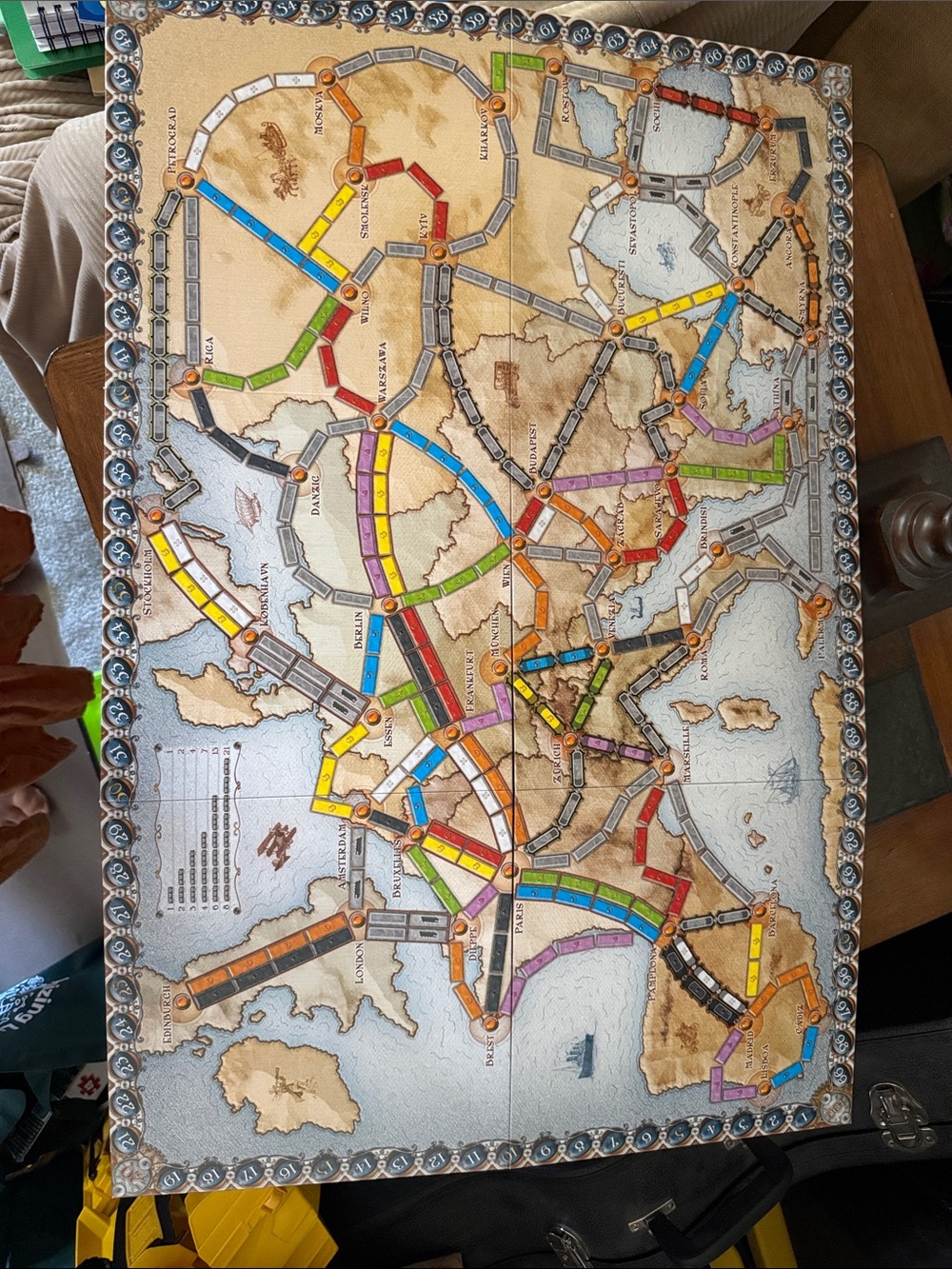 Ticket to Ride Europe Board Game by Days of Wonder - Multicolor - Picture 5 of 5